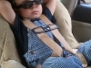 Snoozing in the car